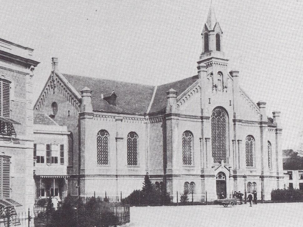 Plantagekerk Zwolle - oude archief foto kerkgebouw zwolle